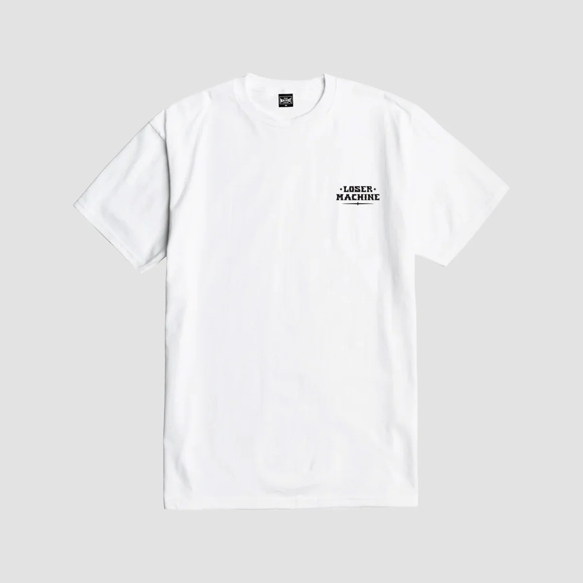 Loser Machine Steadfast T-Shirt White - Image 2