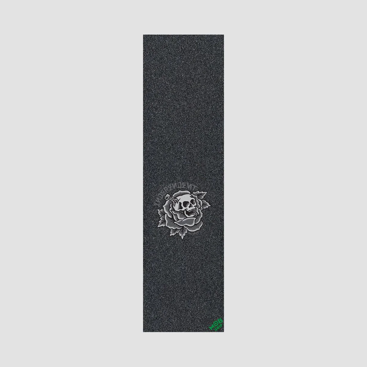 MOB Independent Dressen Rose Skull Grip Tape Black - 9"