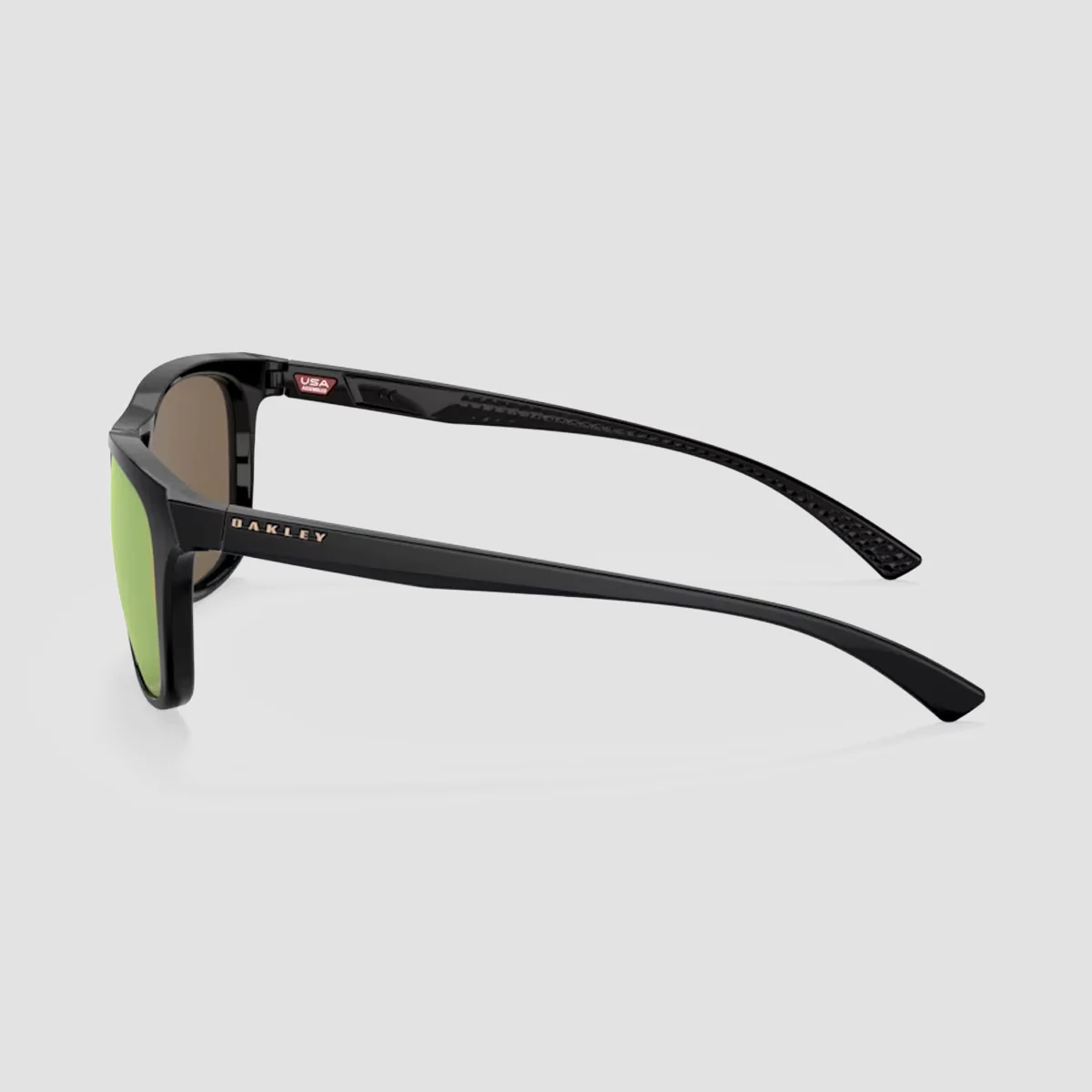 Oakley Leadline Sunglasses Polished Black/Prizm Rose Gold Polarized 56L - Image 3