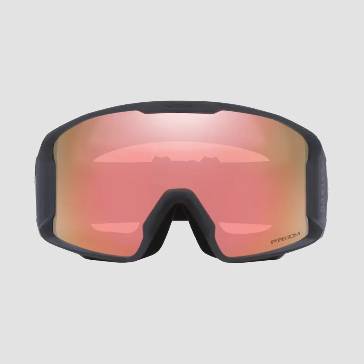 Oakley Line Miner Snow Goggles Matte B1B Forged Iron/Prizm Rose Gold Iridium - Image 2