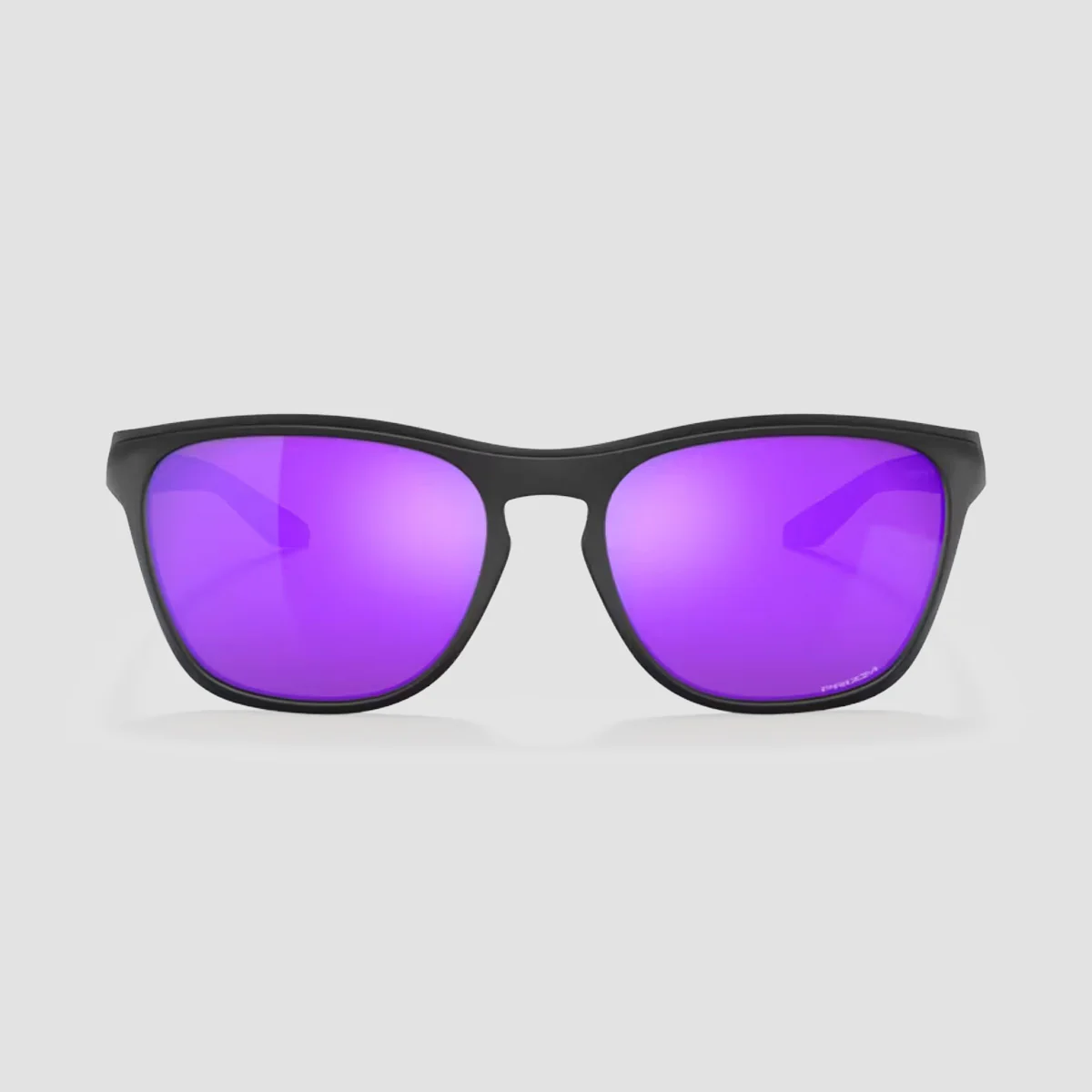 Oakley Manorburn Sunglasses Matte Black/Prizm Violet 56L - Image 2