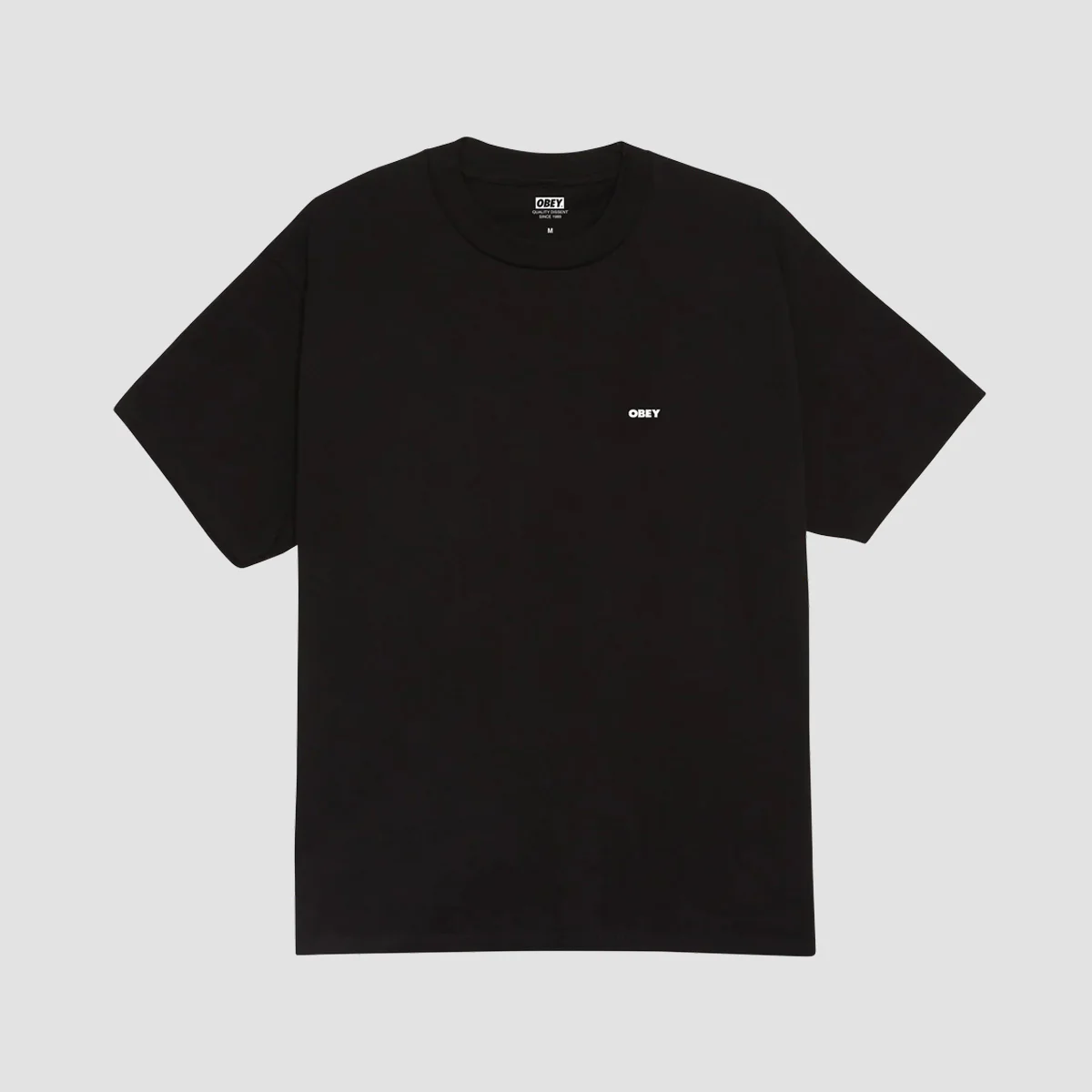 OBEY Art Studio Flowers T-Shirt Black - Image 2