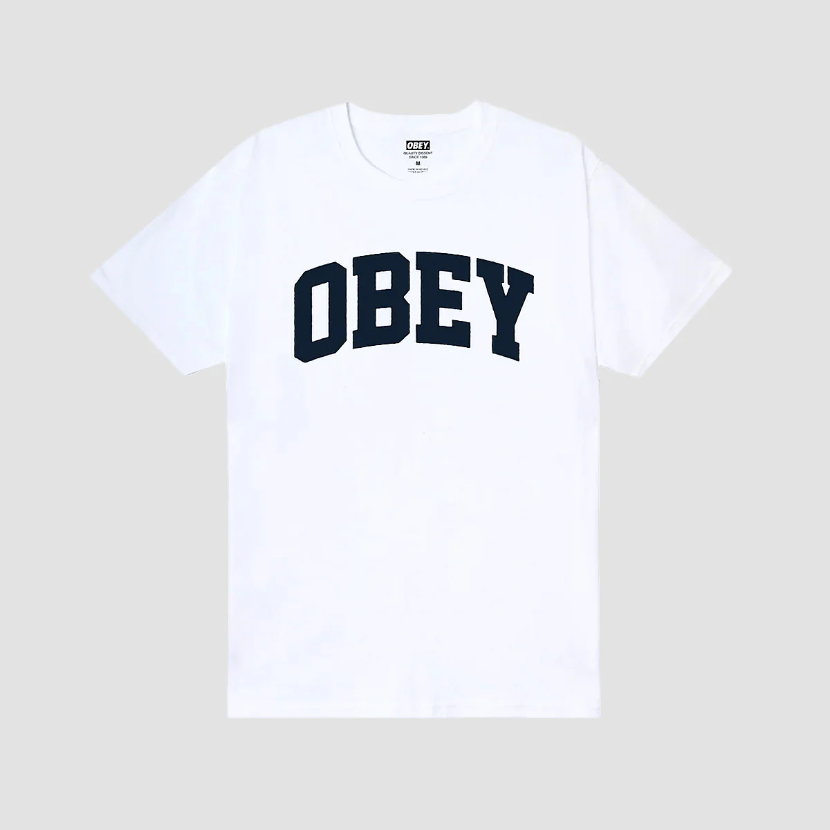 OBEY Collegiate T-Shirt White