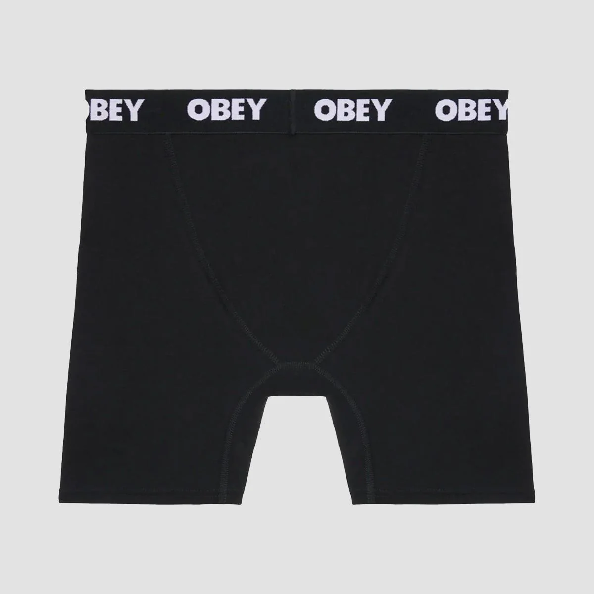 OBEY Established Work Boxer Shorts 2 Pack Black - Image 2