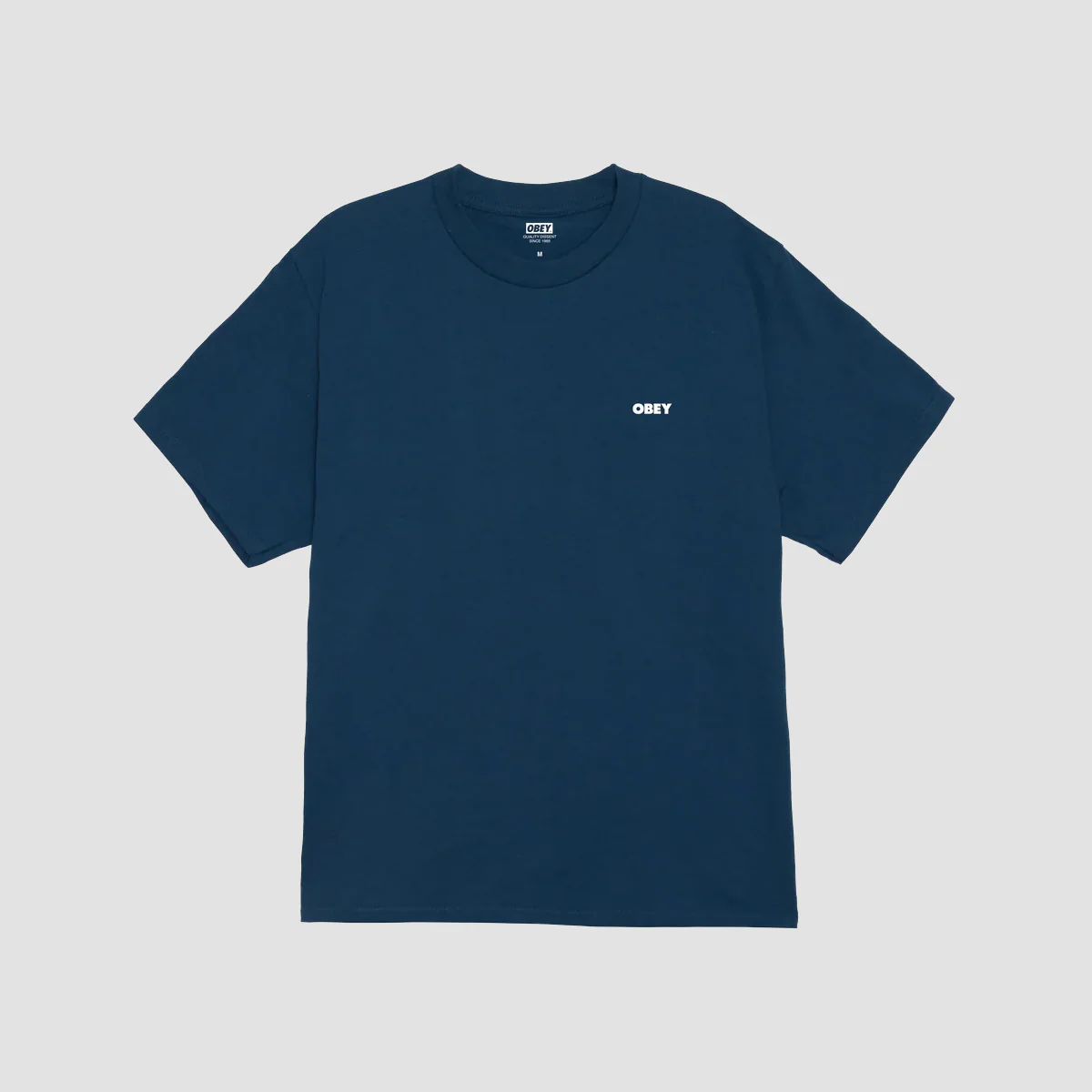 OBEY Exclamation T-Shirt Harbor Blue - Image 2