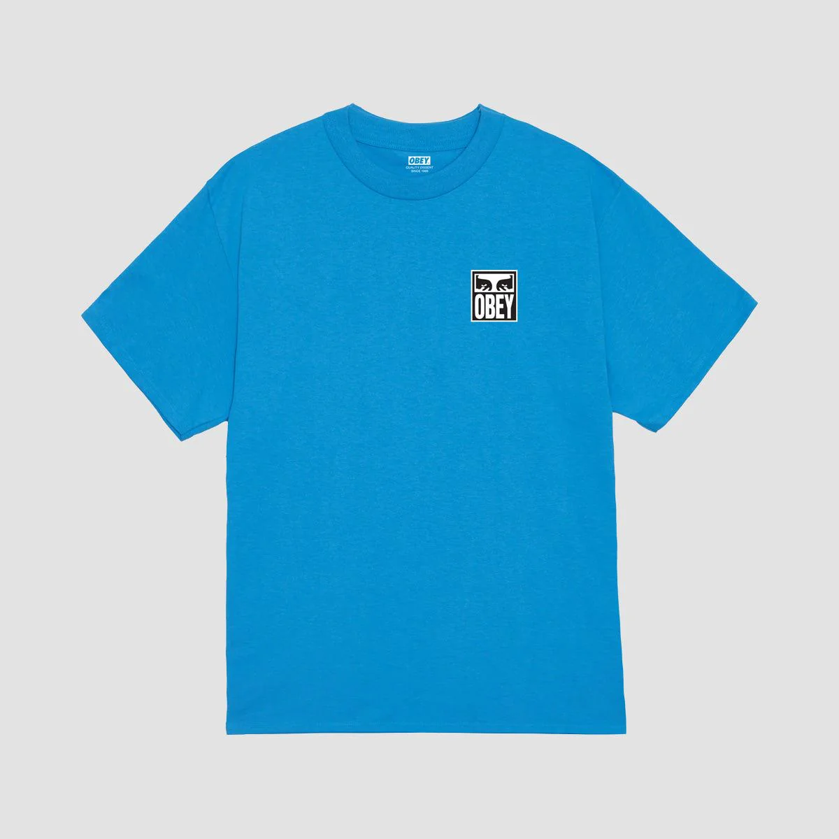 OBEY Eyes Icon 2 T-Shirt Azure Blue - Image 2