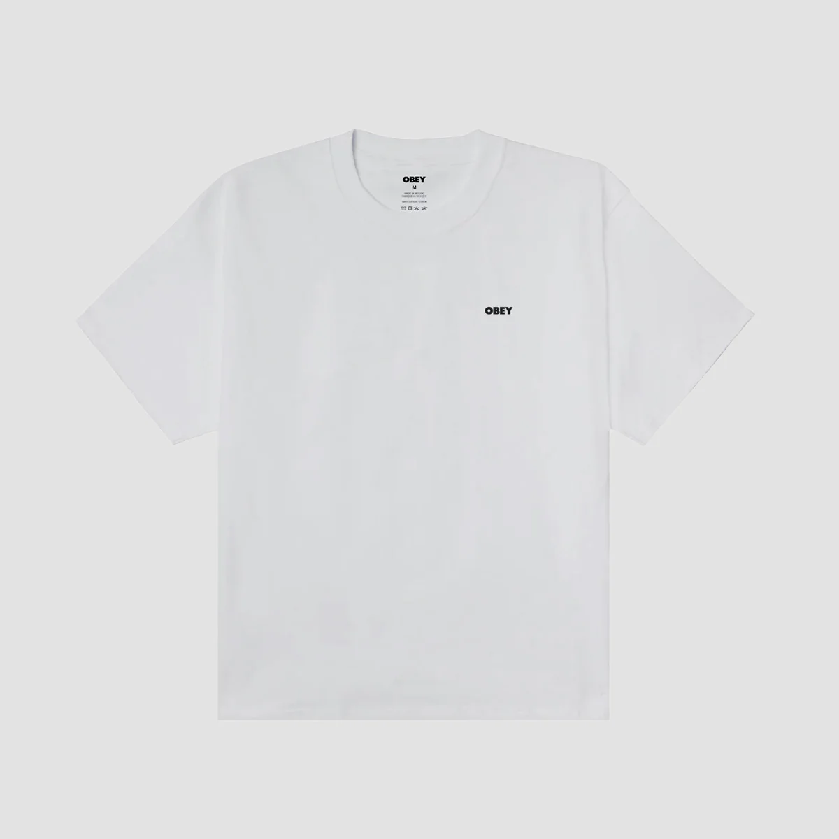 OBEY Heat Map Icon Heavyweight T-Shirt White - Image 2