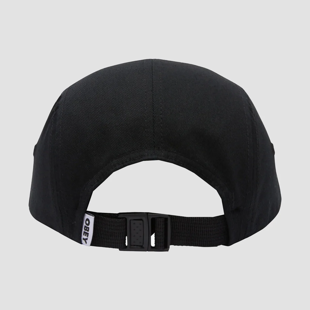 OBEY Icon Patch Twill Camp Cap Black - Image 2