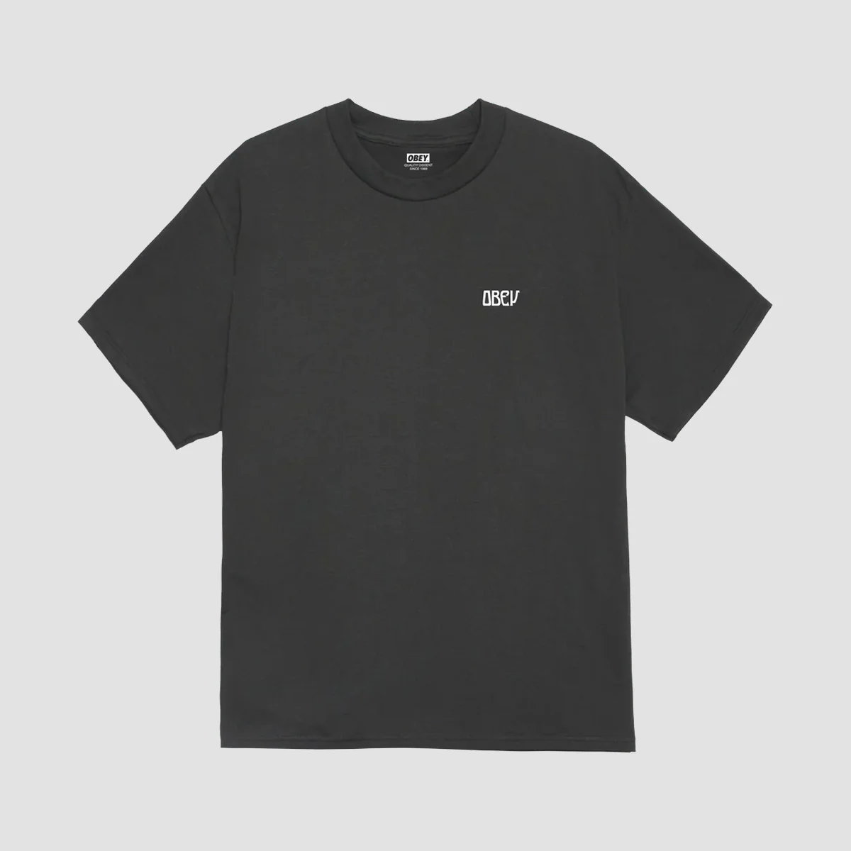 OBEY Peace Now Butterflies T-Shirt Vintage Black - Image 2
