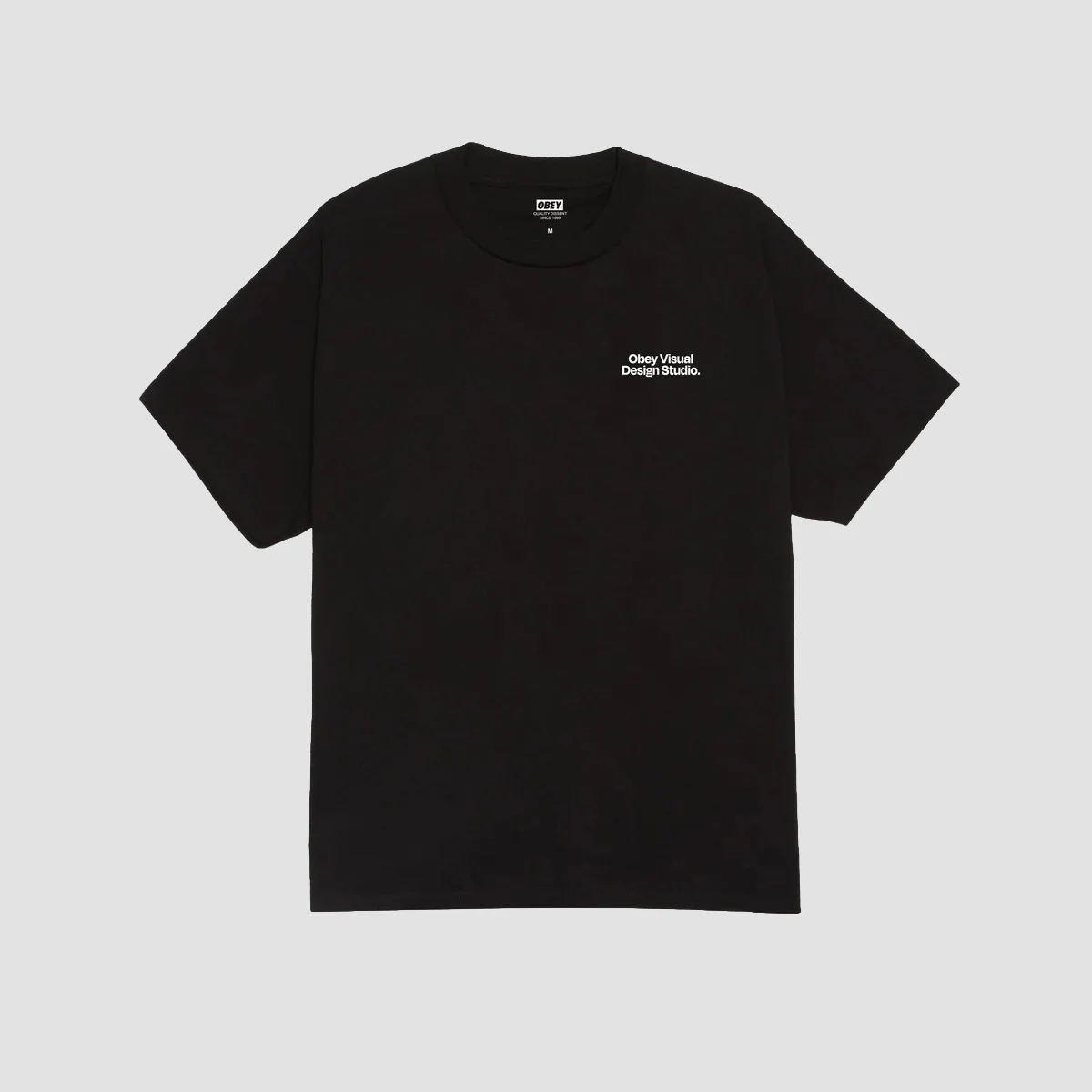 OBEY Visual Design Studio T-Shirt Black - Image 2