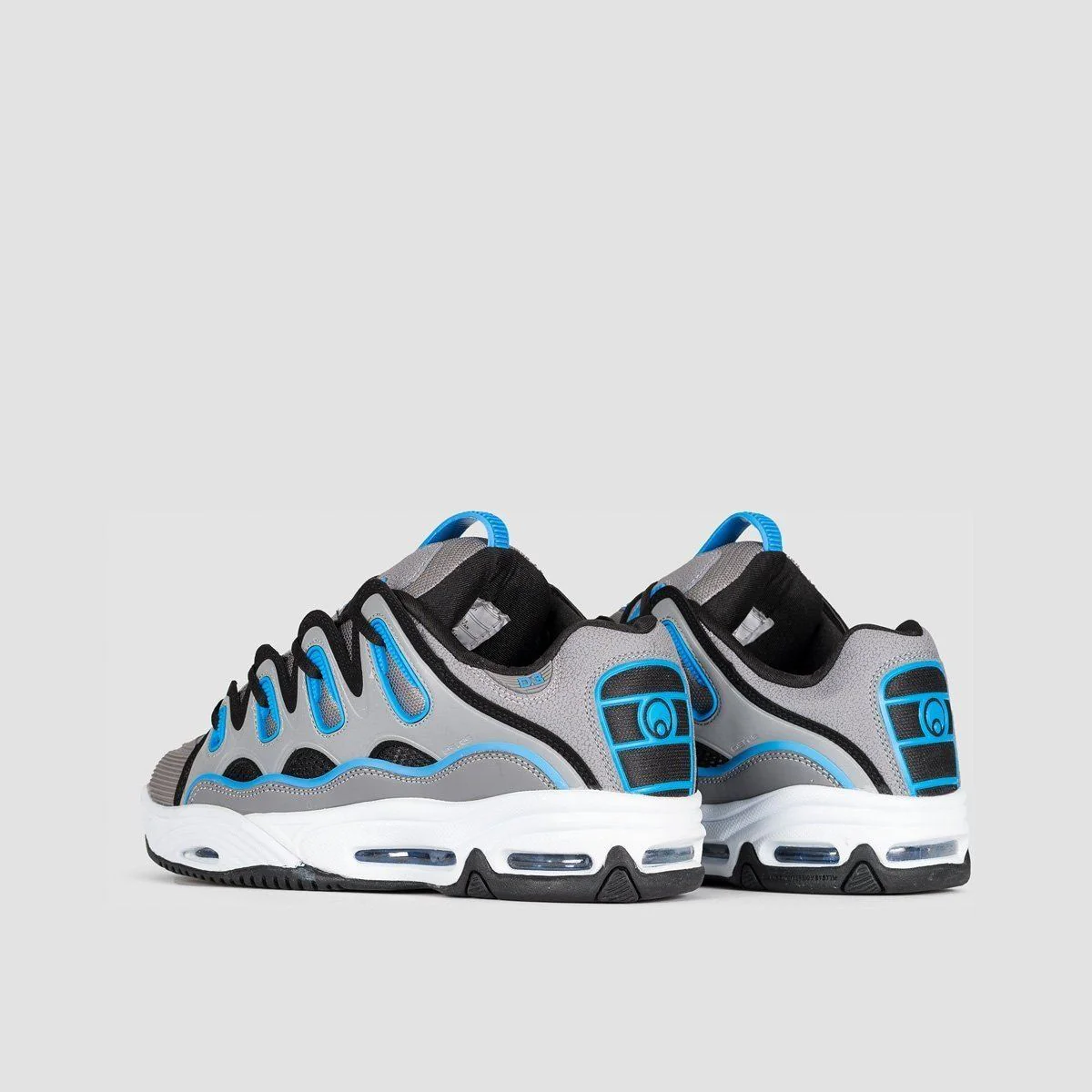 Osiris D3 2001 Shoes - Grey/Cyan - Image 3