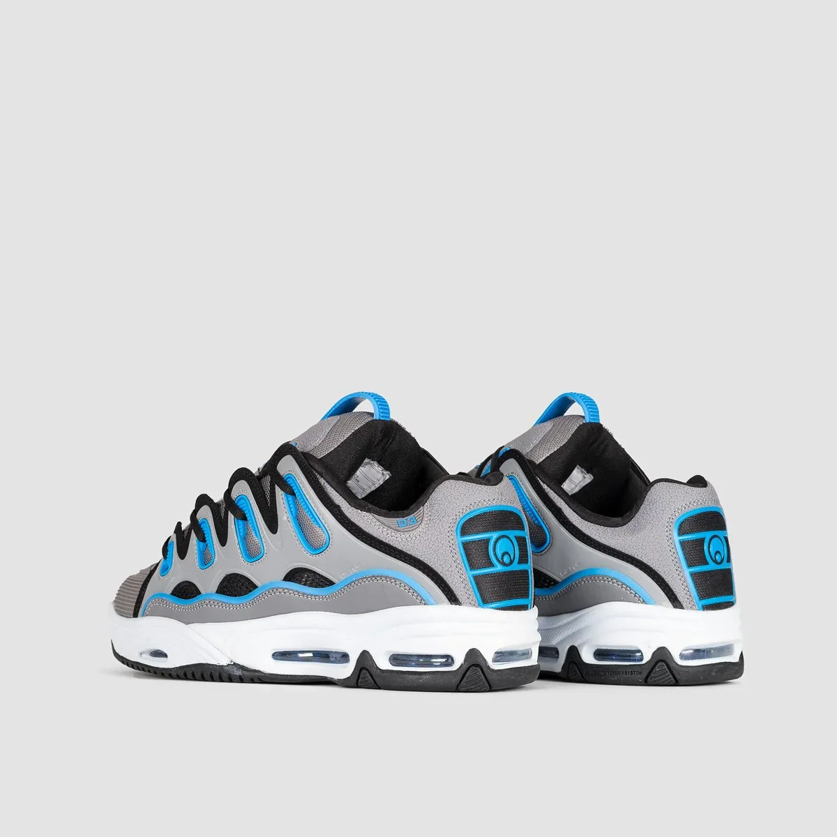 Osiris D3 2001 Shoes - Grey/Cyan - Image 3