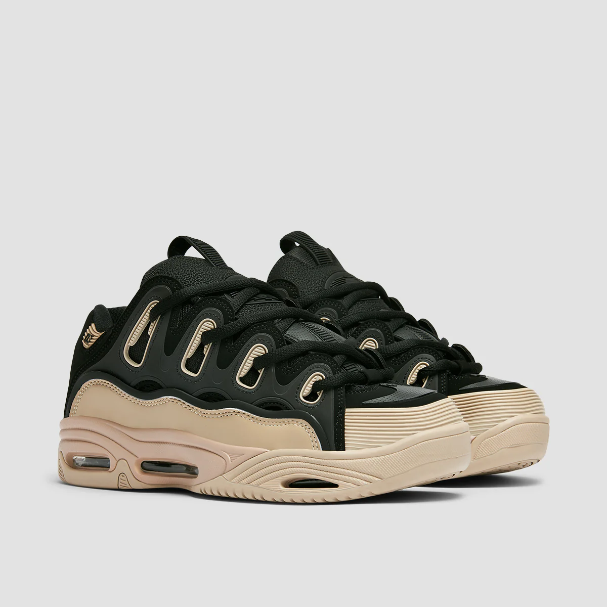 Osiris D3 2001 Shoes - Black/Black/Tan - Image 2