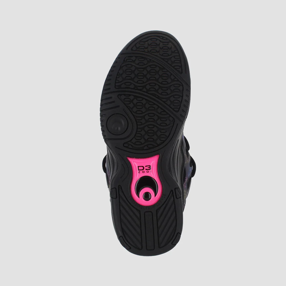 Osiris D3 2001 Shoes - Black/Pink/Holo - Image 2
