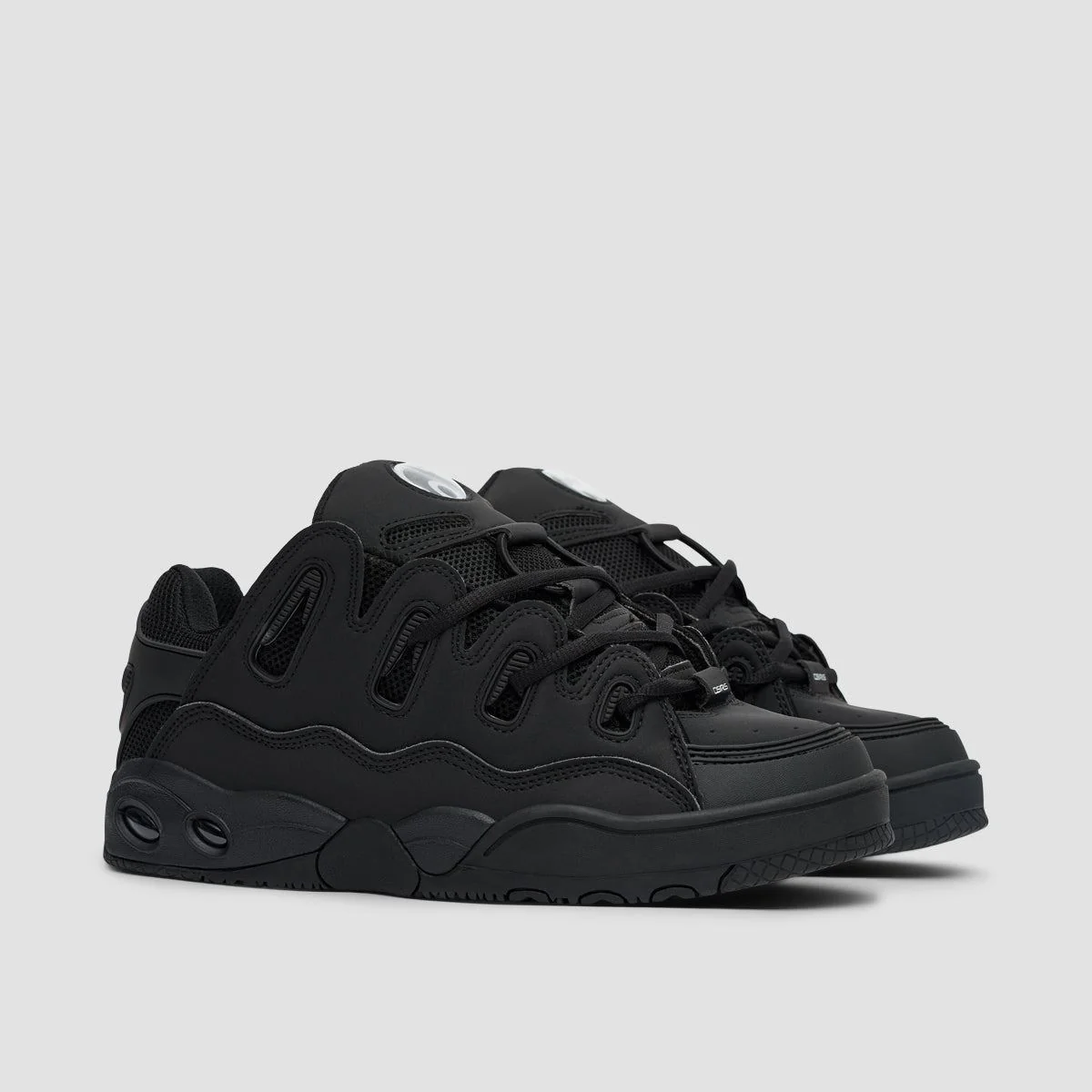 Osiris D3 OG Shoes - Black/Black/Black - Image 2