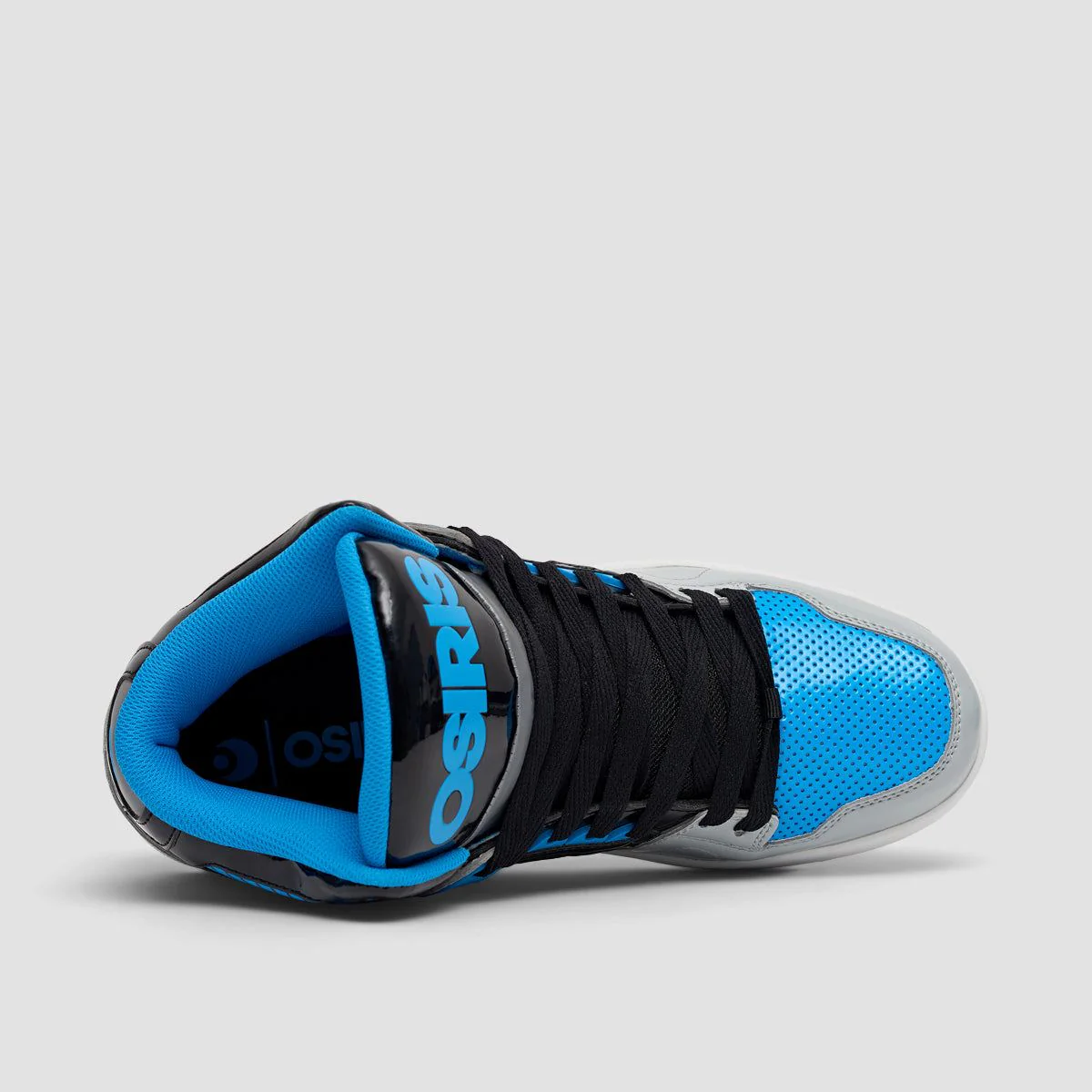 Osiris NYC 83 CLK High Top Shoes - Grey/Black/Blue/Supervent - Image 4