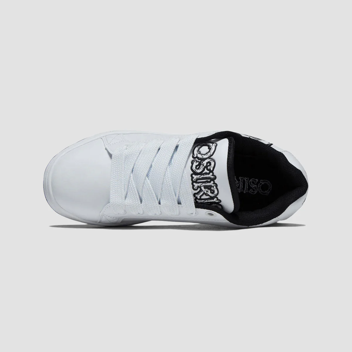 Osiris Troma ALT Shoes - White/Black/Skull - Image 2