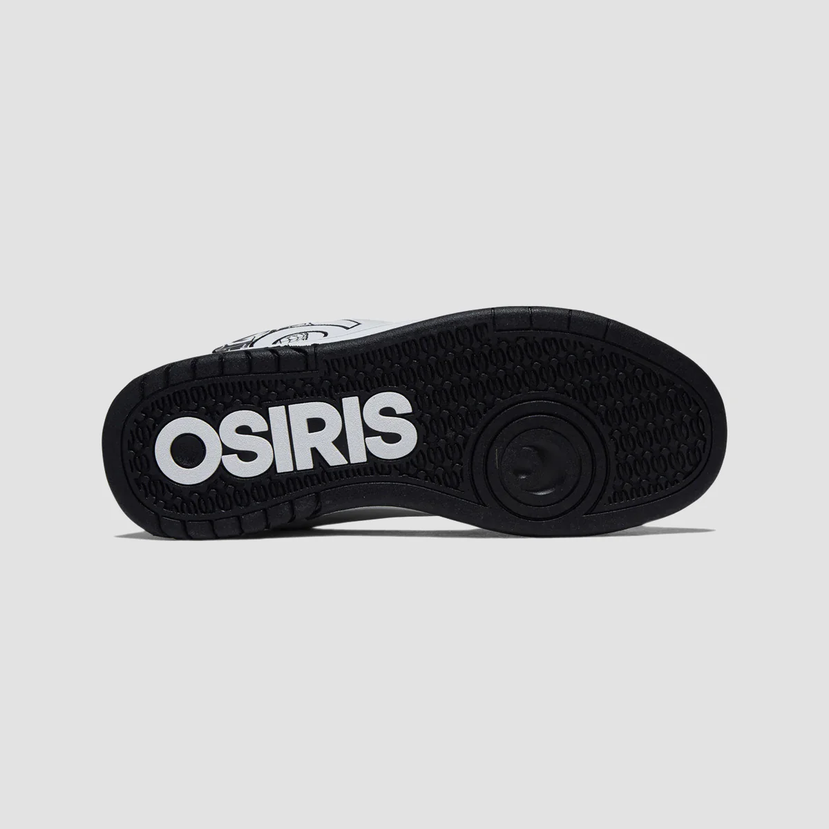 Osiris Troma ALT Shoes - White/Black/Skull - Image 3