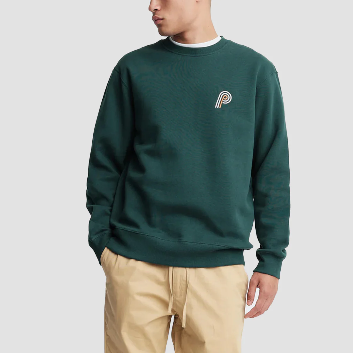 Parlez Poplar Sweatshirt Deep Green - Image 2