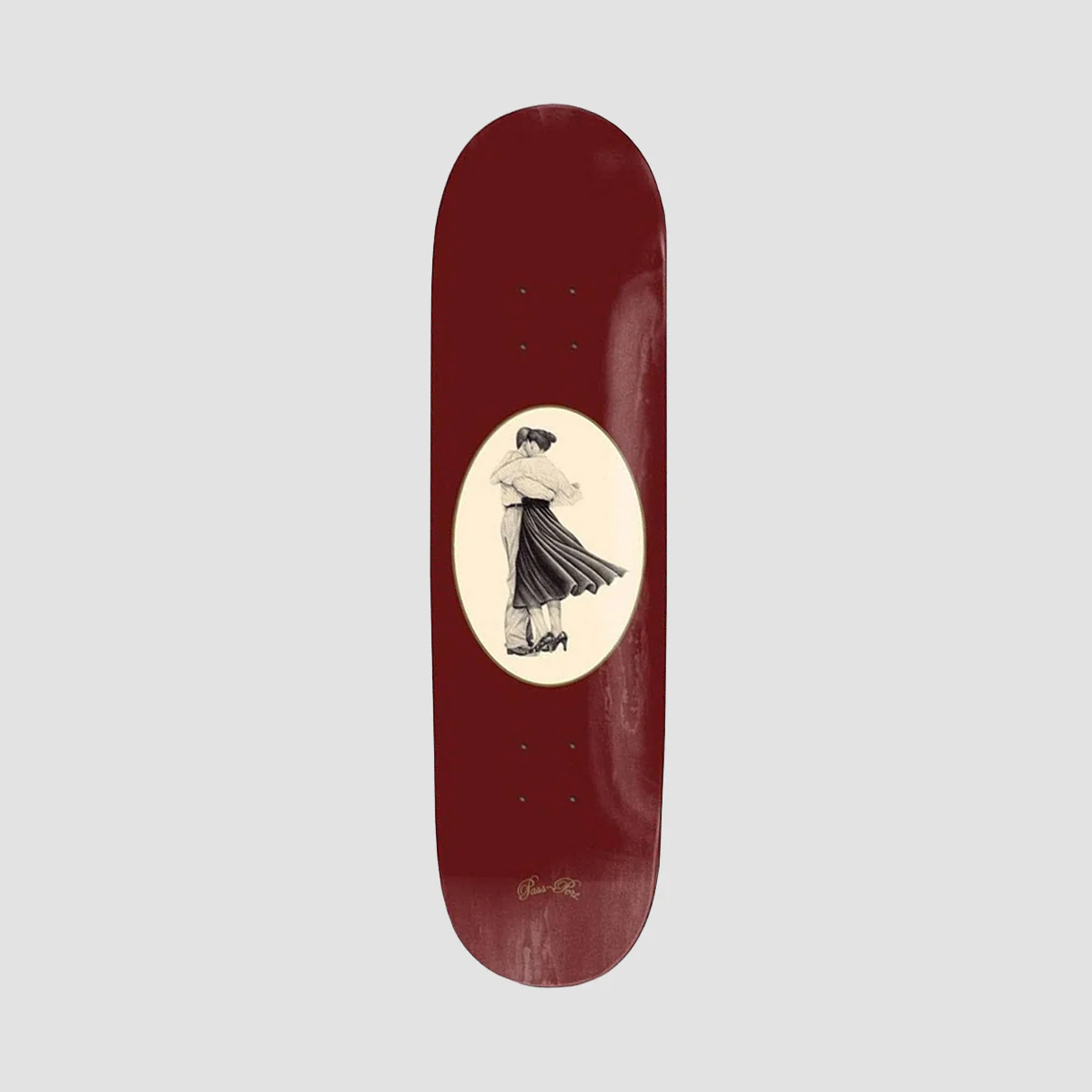 PASS-PORT Dancer Series Skateboard Deck Red - 8.25"