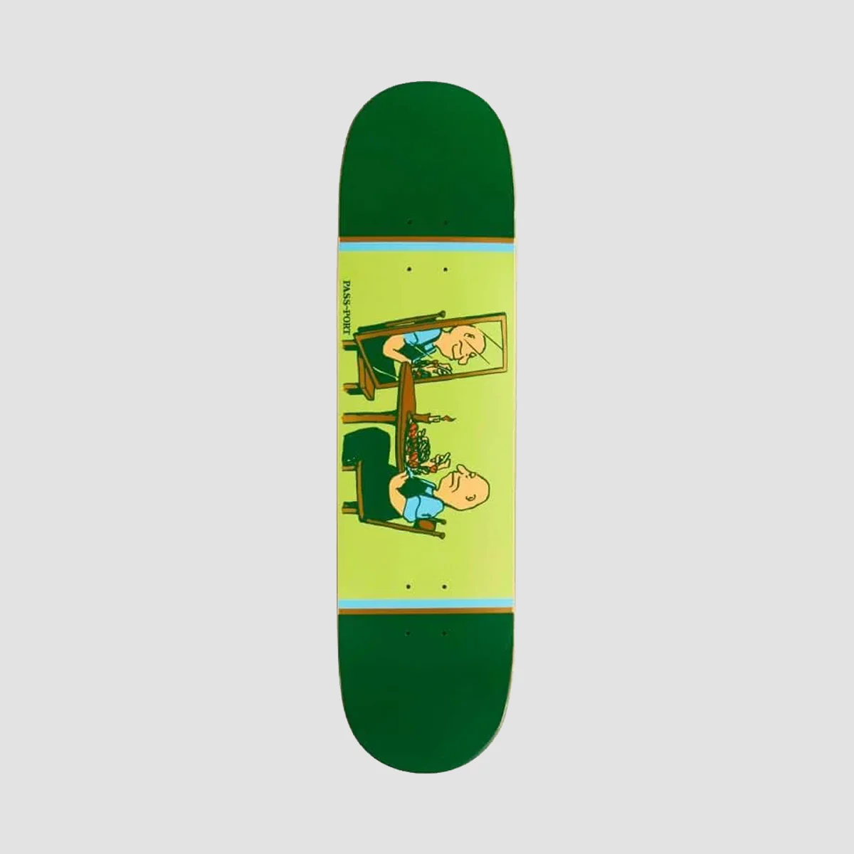 PASS-PORT Unlucky In Love Series Dinner For One Skateboard Deck - 8.125"