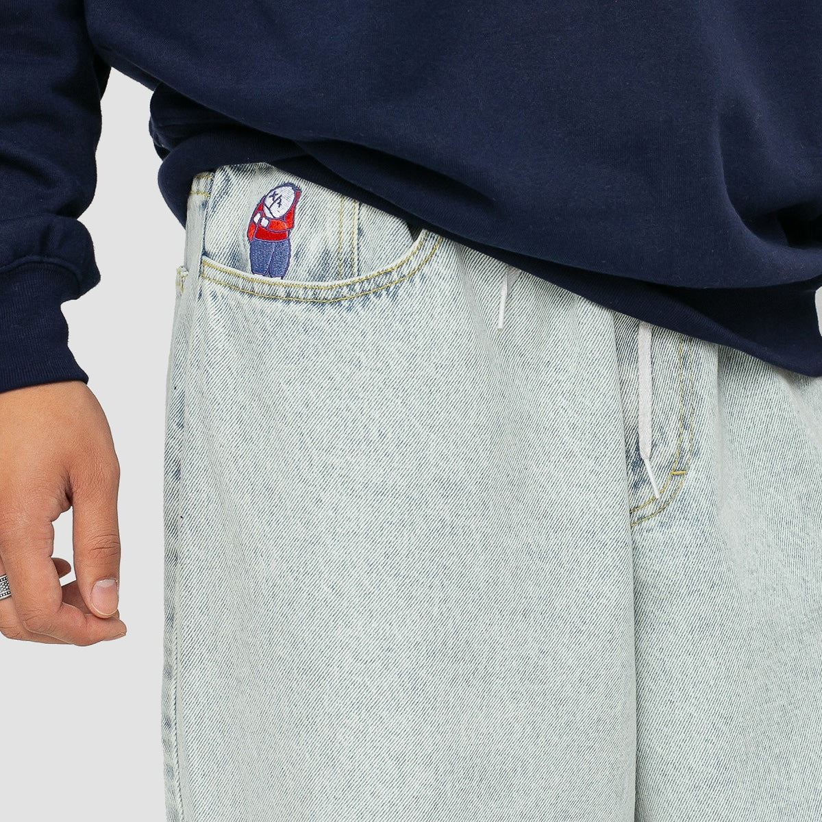 Polar Big Boy Jeans Light Blue - Image 3