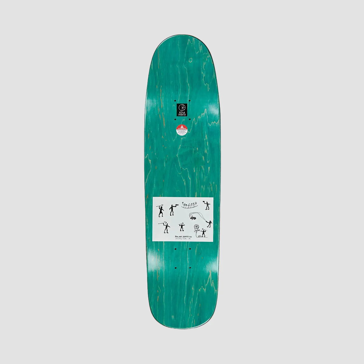 Polar Shin Sanbongi Hunters P9 Skateboard Deck - 8.625" - Image 2