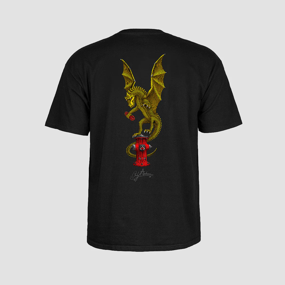 Powell Peralta Andy Anderson Vajra T-Shirt Black