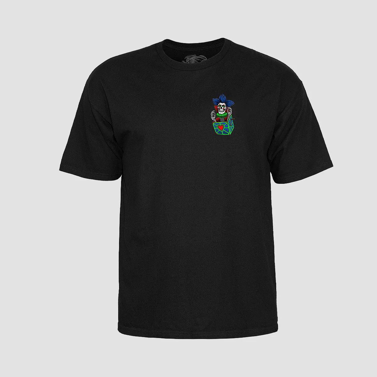 Powell Peralta Chris Hiett Skull T-Shirt Black - Image 2