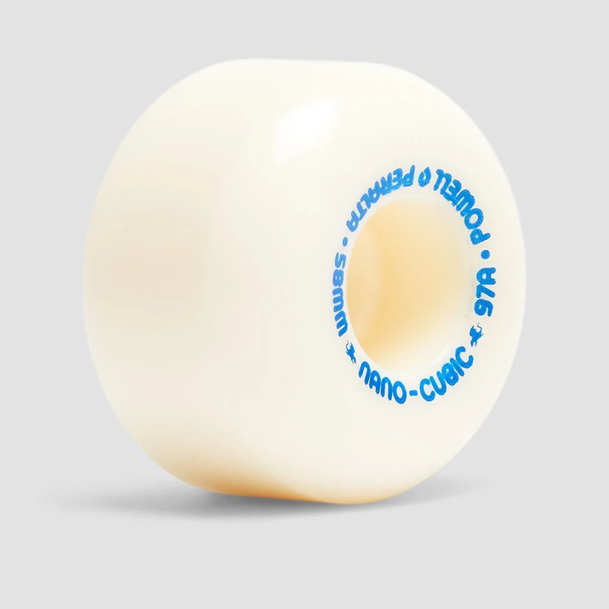 Powell Peralta Dragon Formula Nano Cubic 97A Skateboard Wheels Off White/Blue 58x37.5mm - Image 2