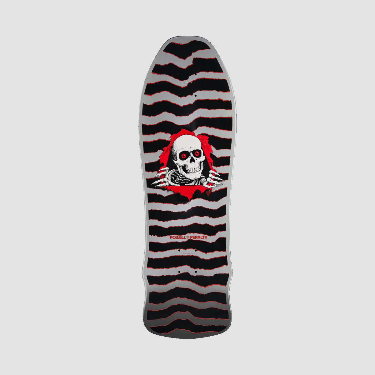 Powell Peralta GeeGah Ripper Reissue 179 Skateboard Deck Silver Foil - 9.75"