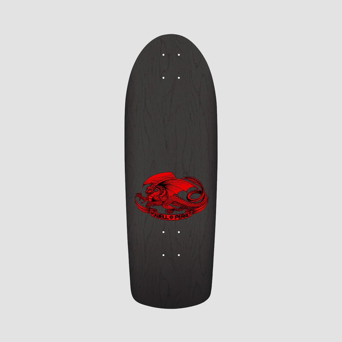 Powell Peralta OG Ripper Checker 14 Reissue 265 Skateboard Deck Silver/Black Stain - 10" - Image 2
