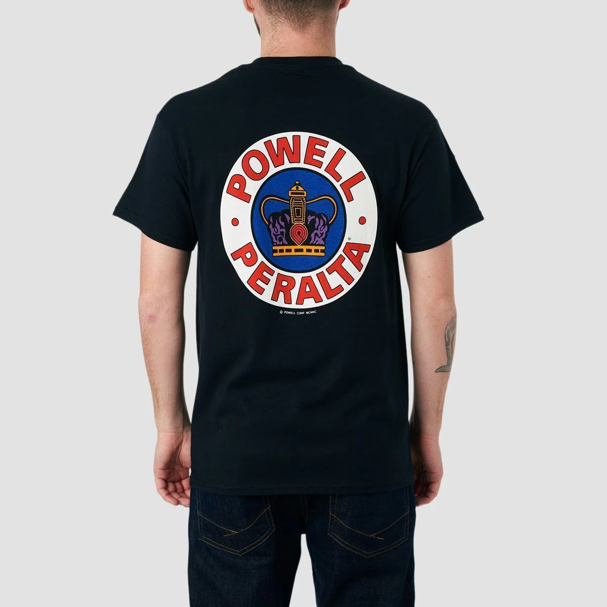 Powell Peralta Supreme T-Shirt Black - Image 2
