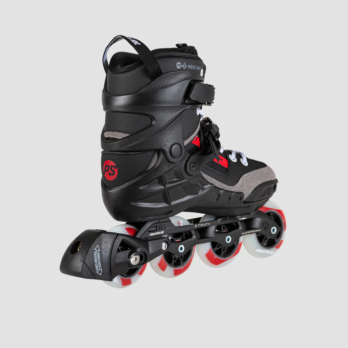 Powerslide Phuzion Mercury 80 Trinity Inline Skates Black/Grey - Image 2