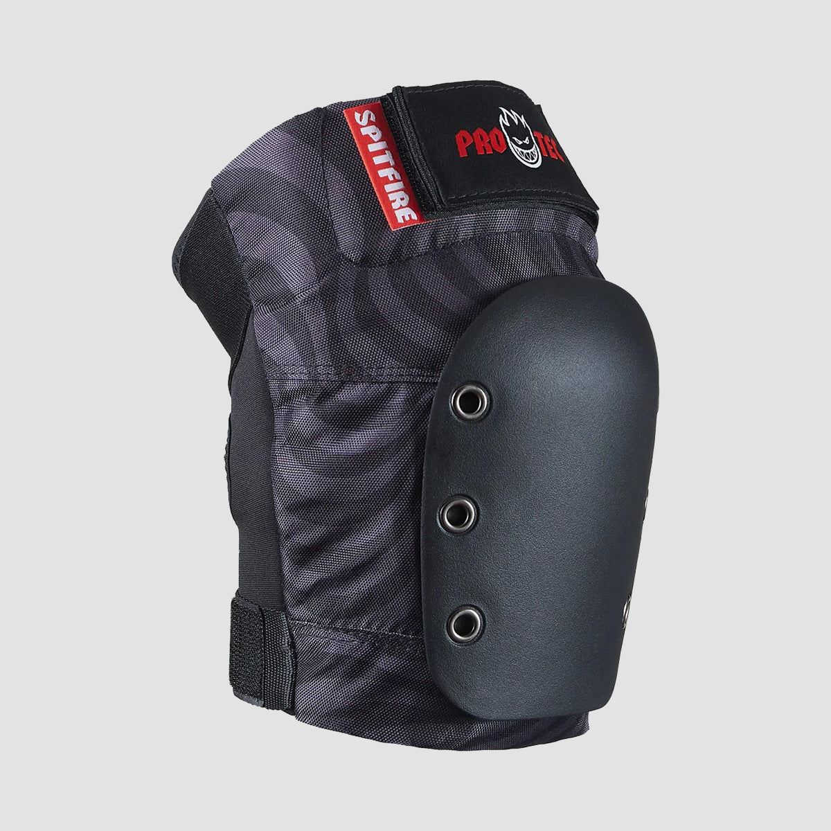 Protec X Spitfire Street Open Back Pad Set 3 Pack Black - Image 2