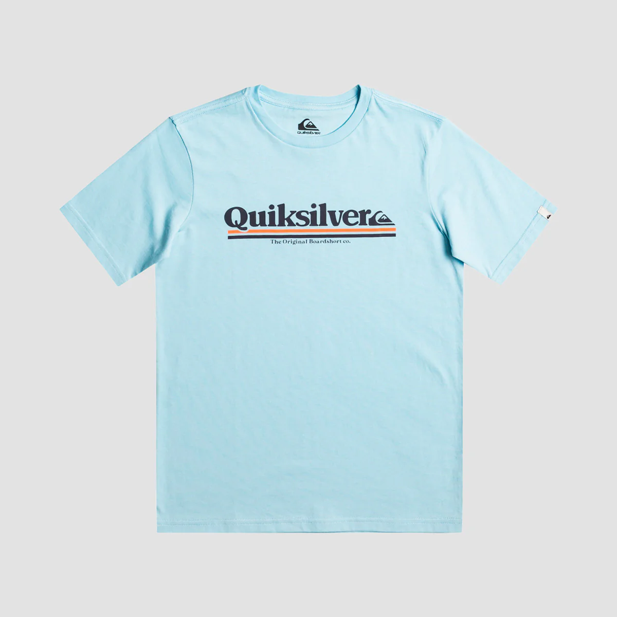 Quiksilver Between The Lines T-Shirt Sky Blue - Kids