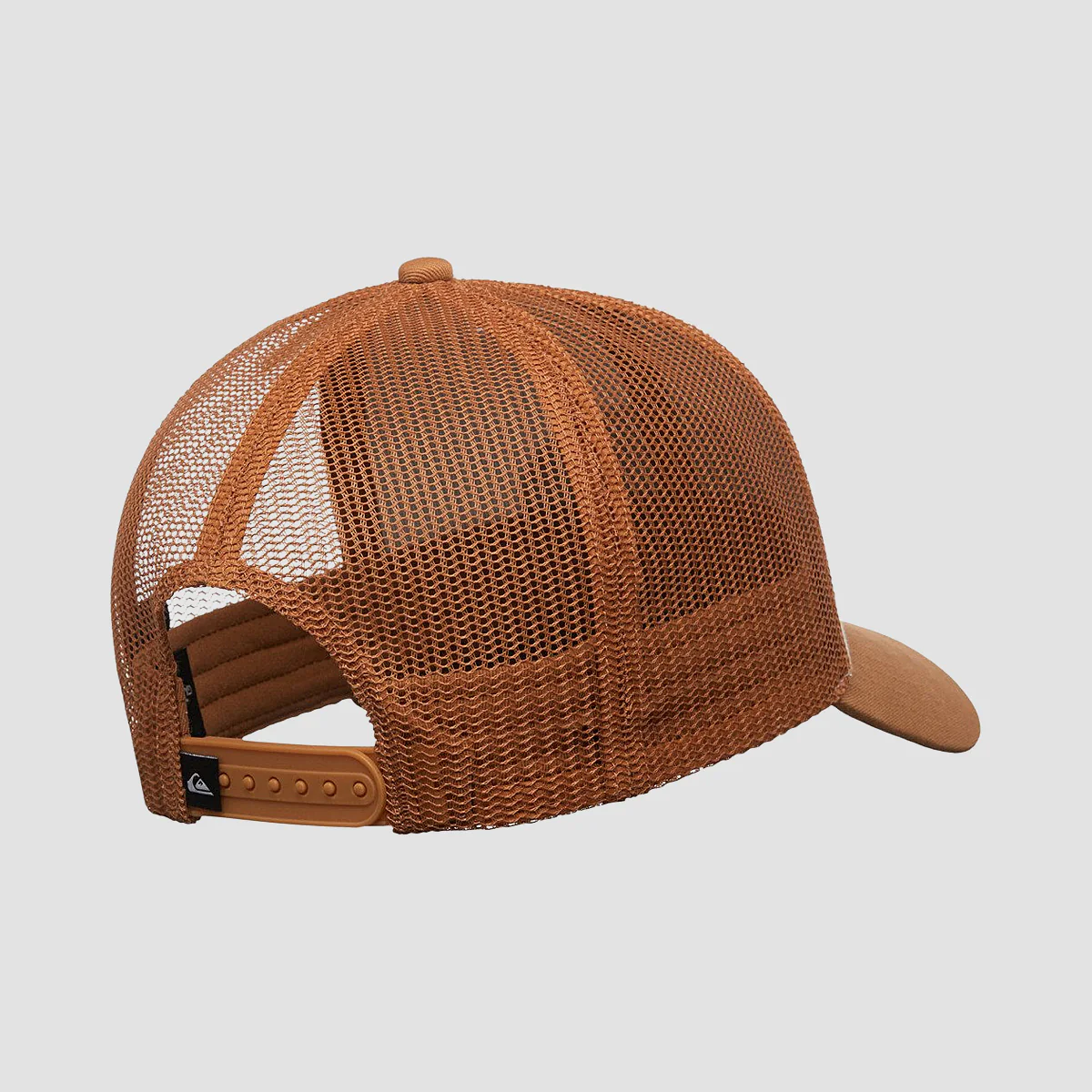 Quiksilver Decades Cotton Trucker Cap Tobacco Brown - Image 2