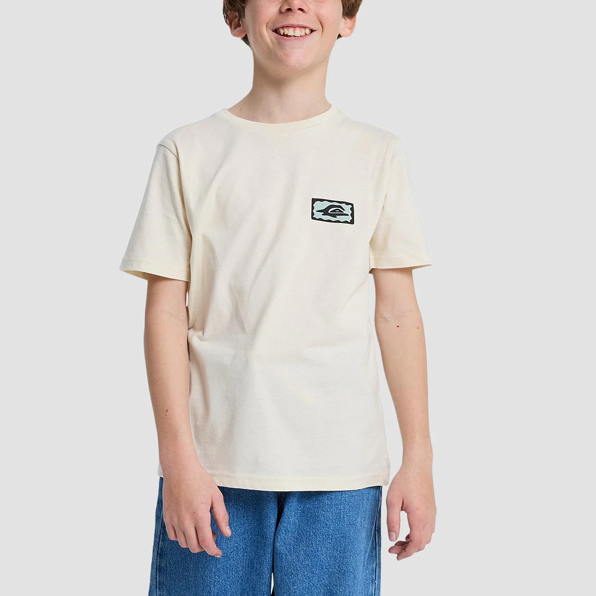 Quiksilver Serenity Splash T-Shirt Bone White - Kids - Image 2