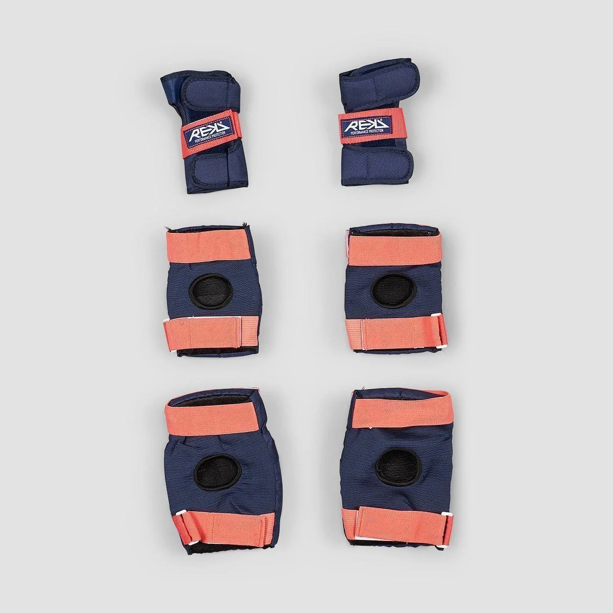REKD Heavy Duty Triple Pad Set Blue/Pink - Image 2
