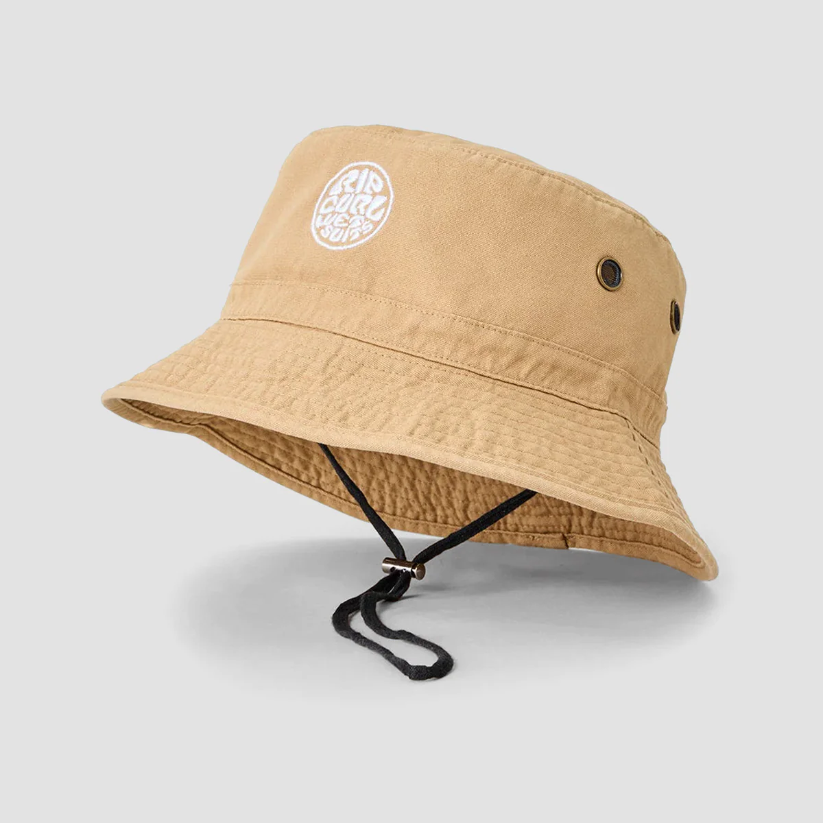 Rip Curl Wetty Icon Bucket Hat Khaki - Image 2
