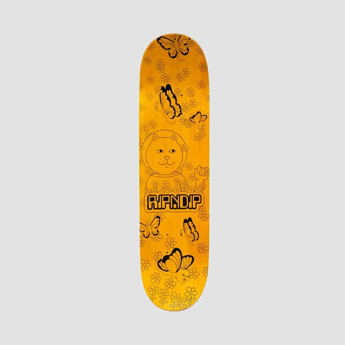 Ripndip Butterfly Skateboard Deck Lavender - 8.25" - Image 2