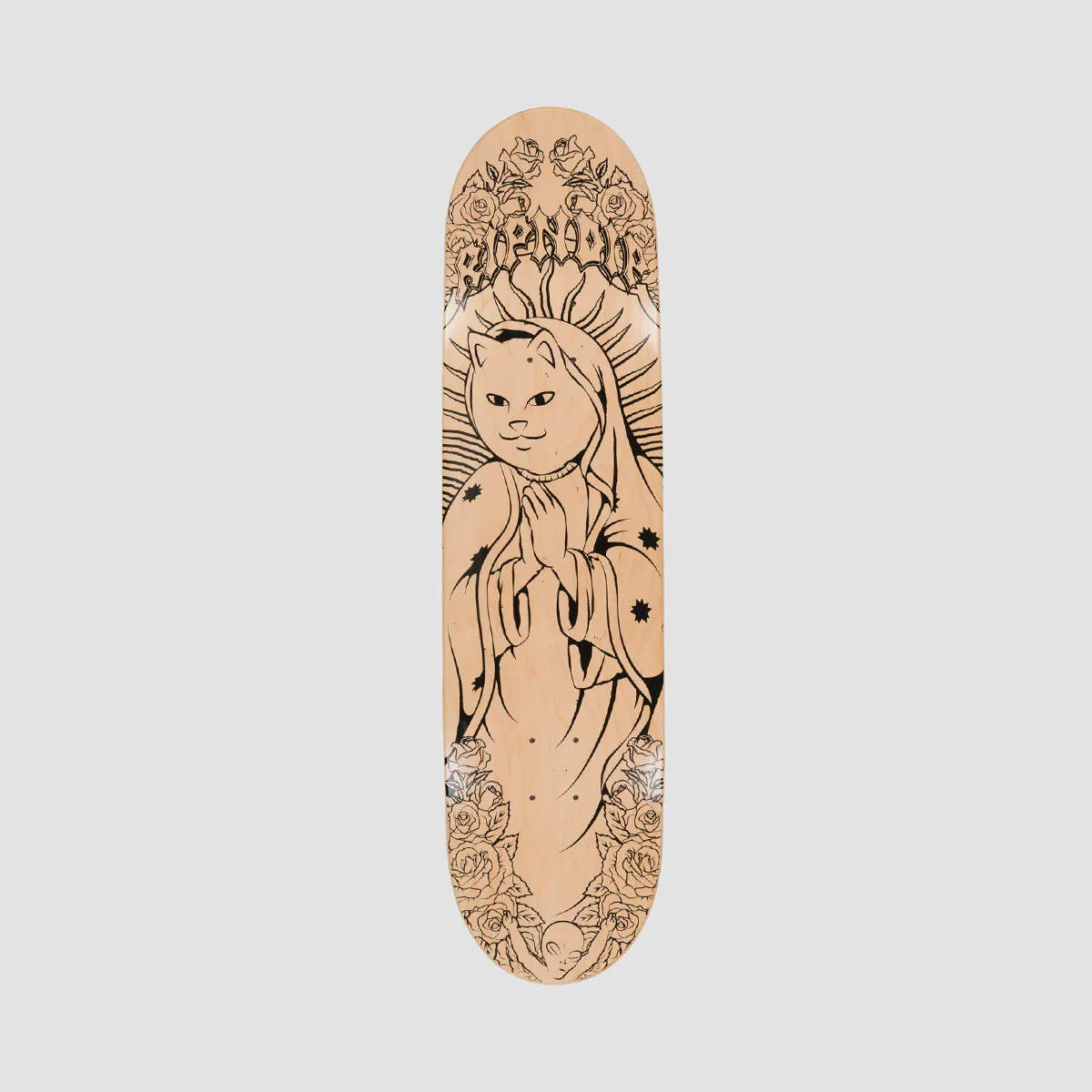 Ripndip Mother Nerm Skateboard Deck Red - 8.25" - Image 2