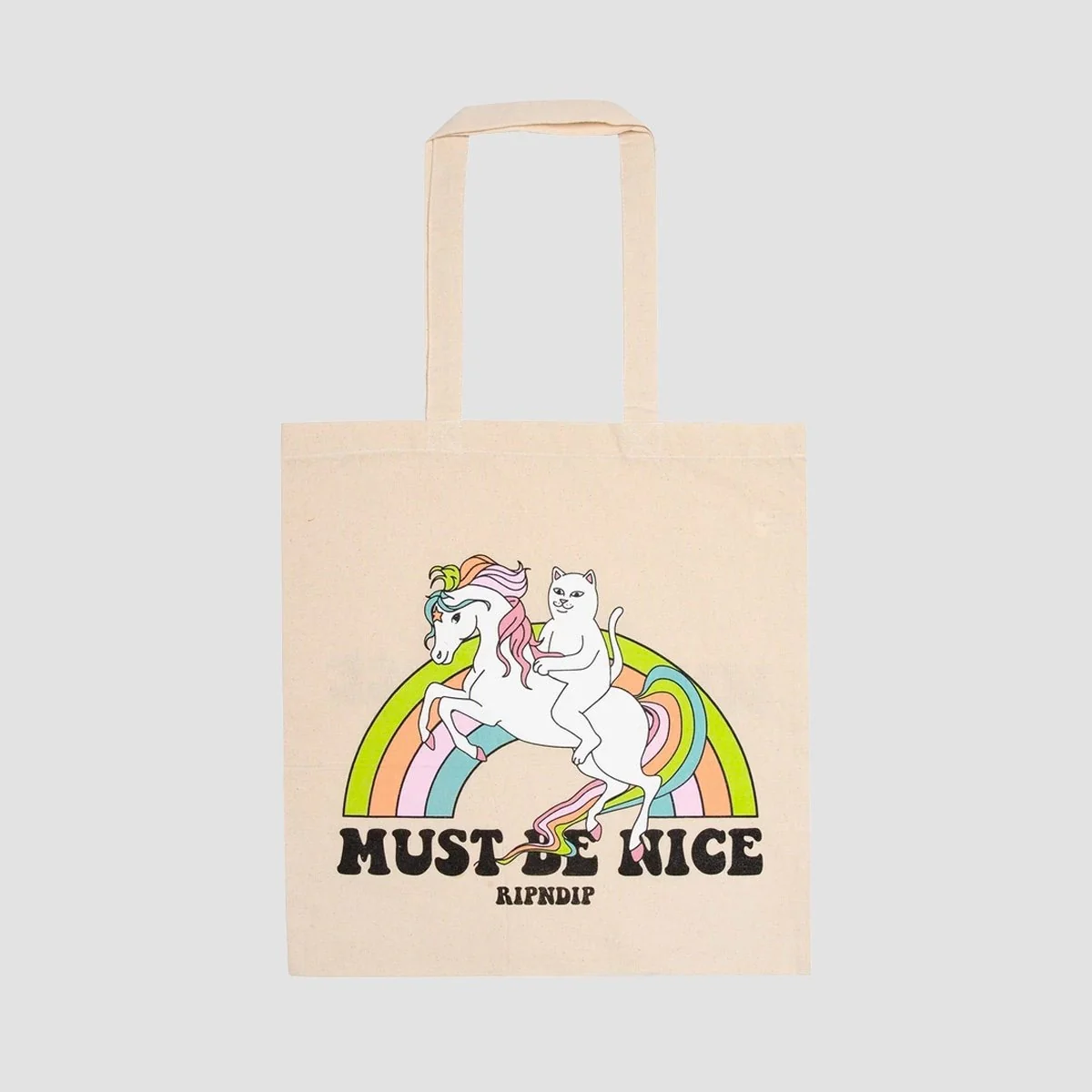 Ripndip My Little Nerm Tote Bag Natural - Unisex