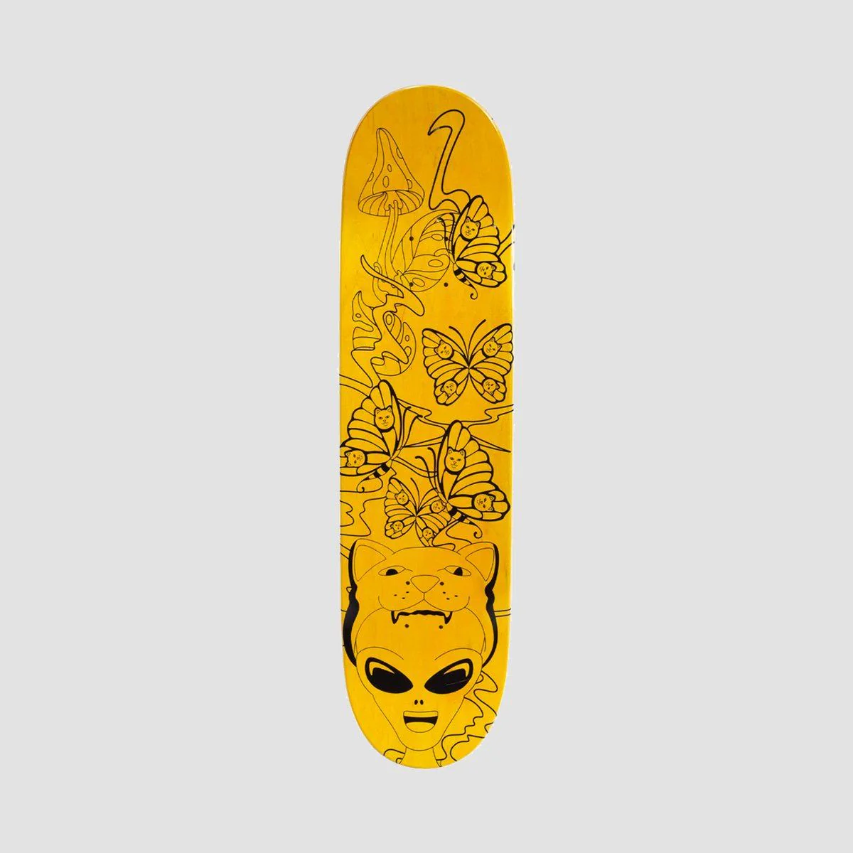 Ripndip Think Factory Skateboard Deck Green - 8.25" - Image 2