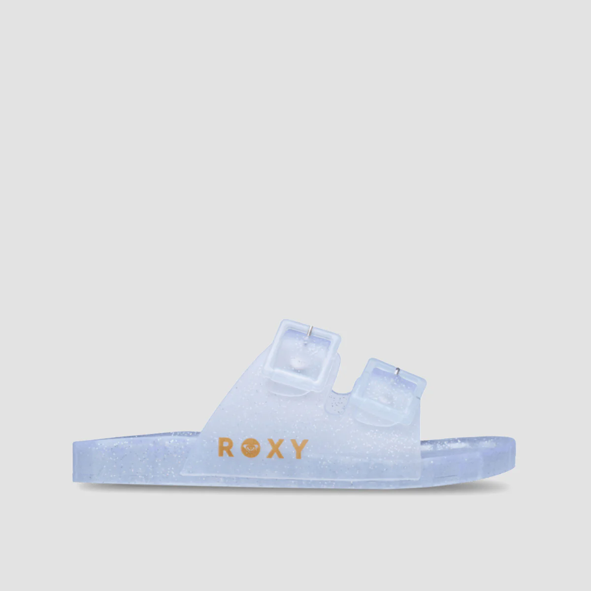 Roxy Kattie Glitter Sandals Silver - Womens