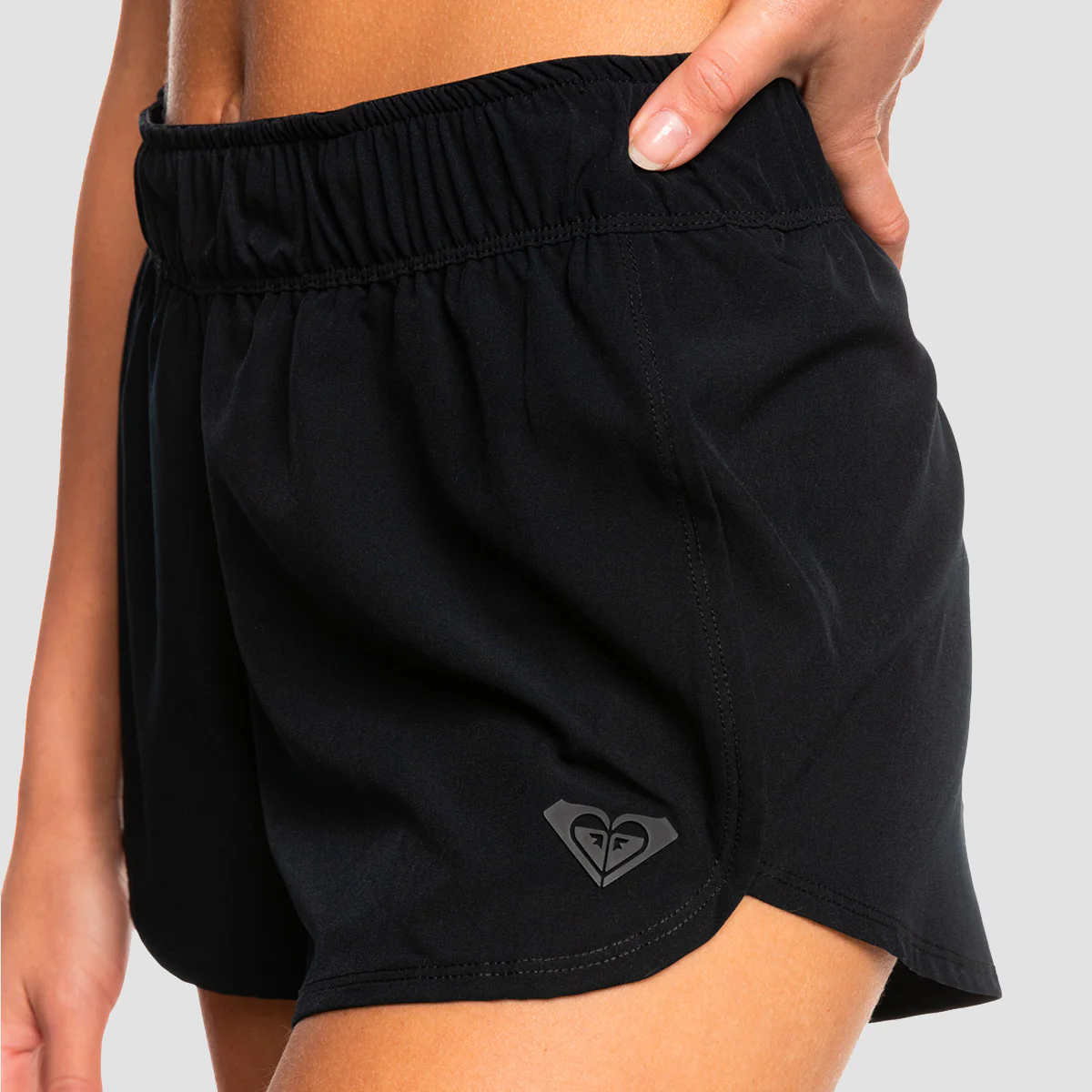 Roxy Move Free Sports Shorts Anthracite - Womens - Image 2