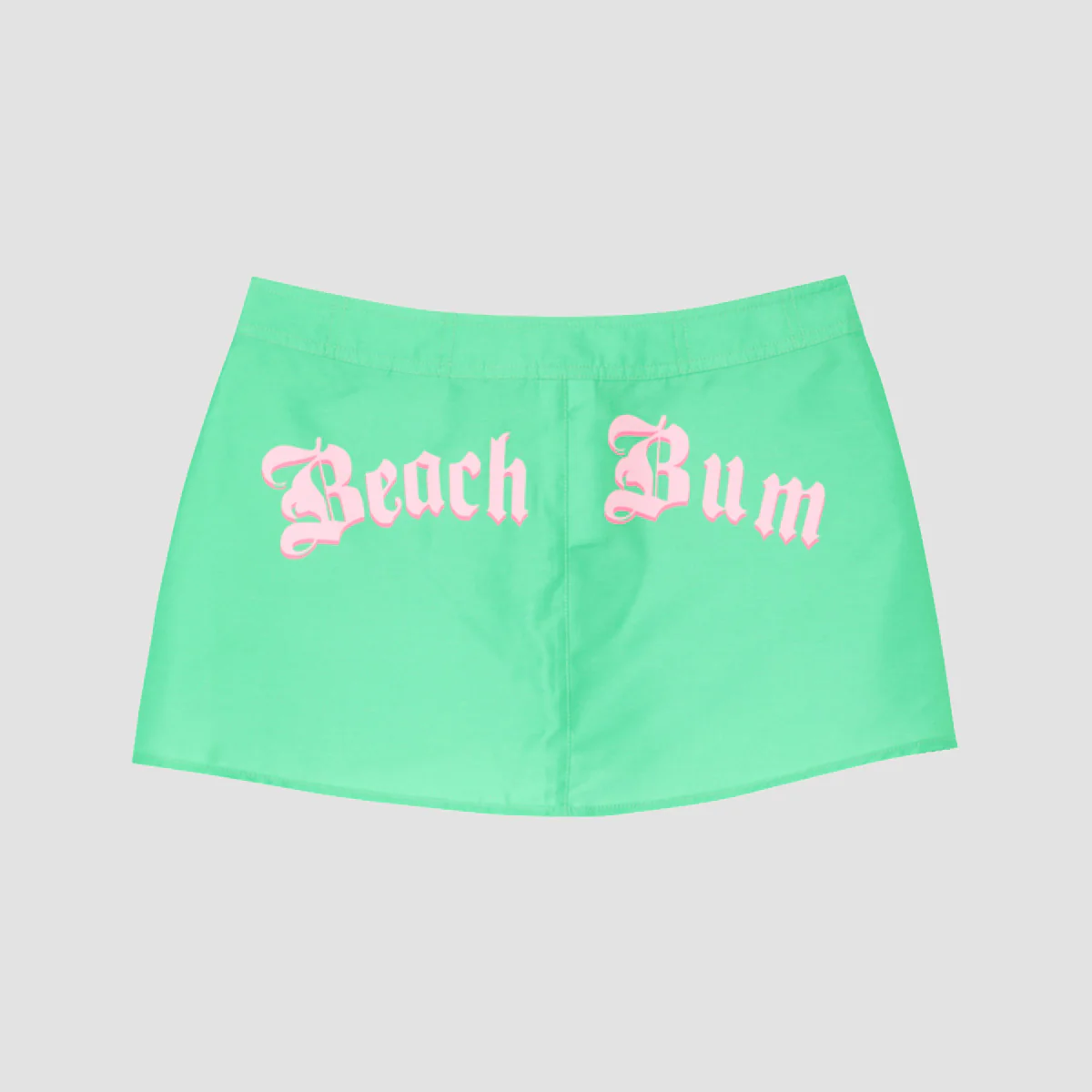 Roxy X Juicy Couture Boardshort Skirt Island Green - Image 2