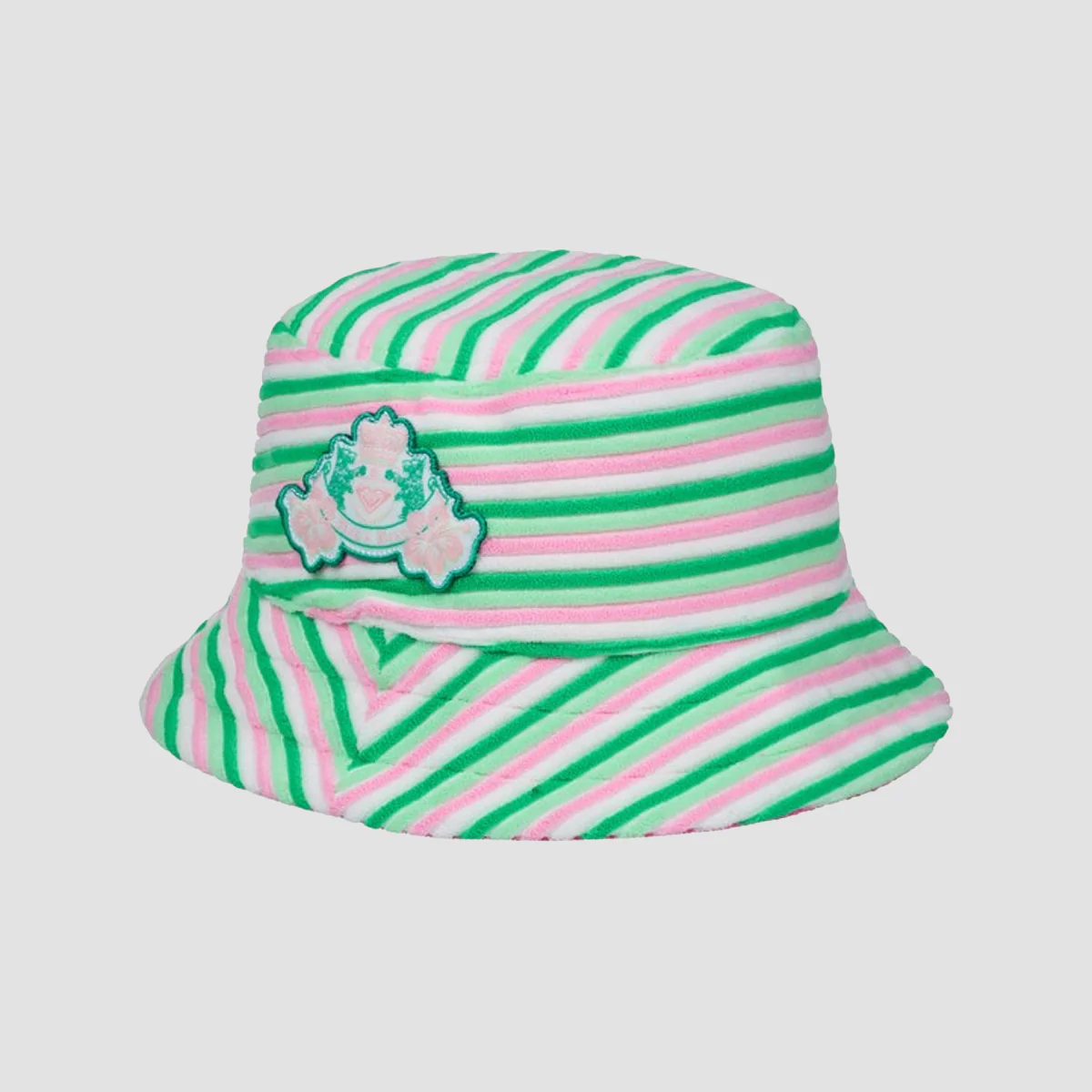 Roxy X Juicy Couture Reversible Bucket Hat Azalea Pink - Image 2