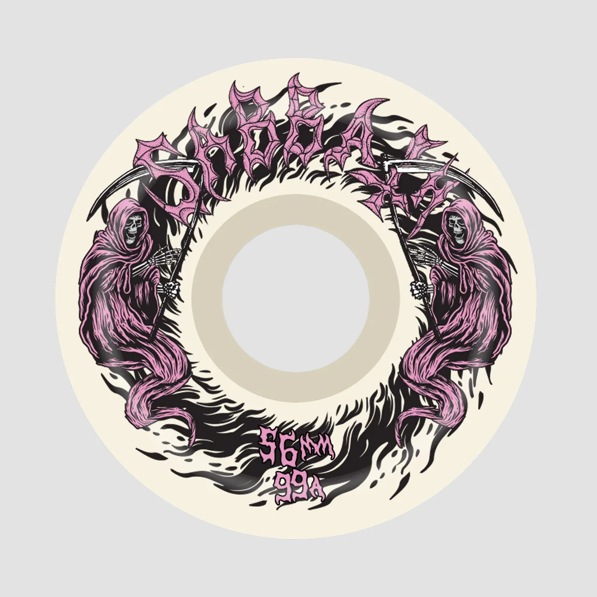 Sabbath Death Wizard II Conical Devil's Formula 99A Skateboard Wheels 56mm