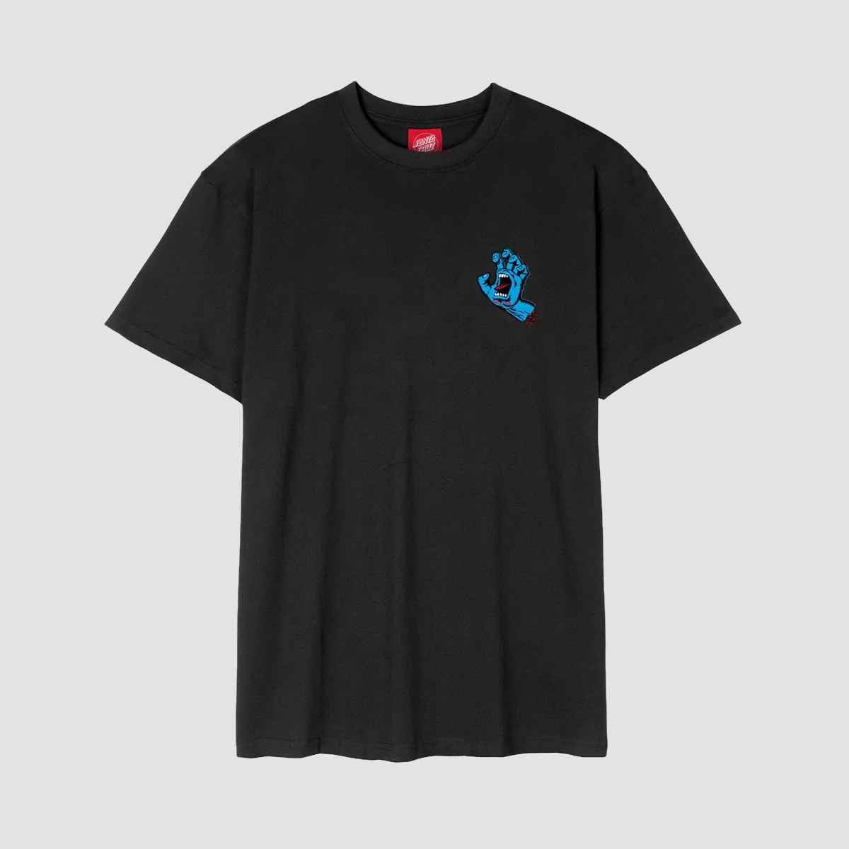 Santa Cruz Screaming Hand Chest T-Shirt Black - Image 2